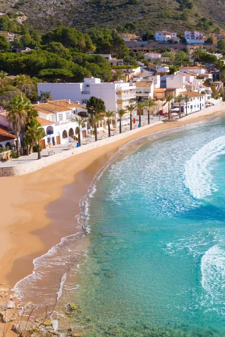 Apartamento En Moraira Con Piscina 100 M De La Playa Exterior foto